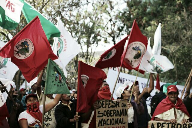 Organizações do campo ocupam Ministério do Planejamento durante Jornada Unitária