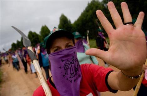 Mulheres da Via Campesina se posicionam contra a reforma da Previdência Social