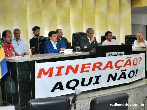 Possibilidade de mineração na região de Muriaé foi discutida em Audiência na Câmara Municipal