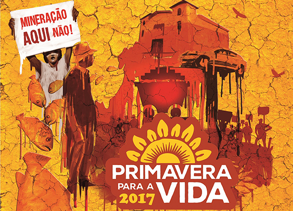 Campanha Primavera para a Vida discute danos da mineração