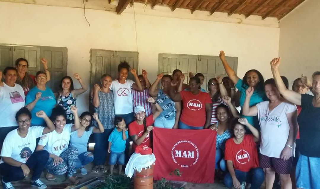 Mulheres da Bahia rumo ao Encontro Nacional do MAM
