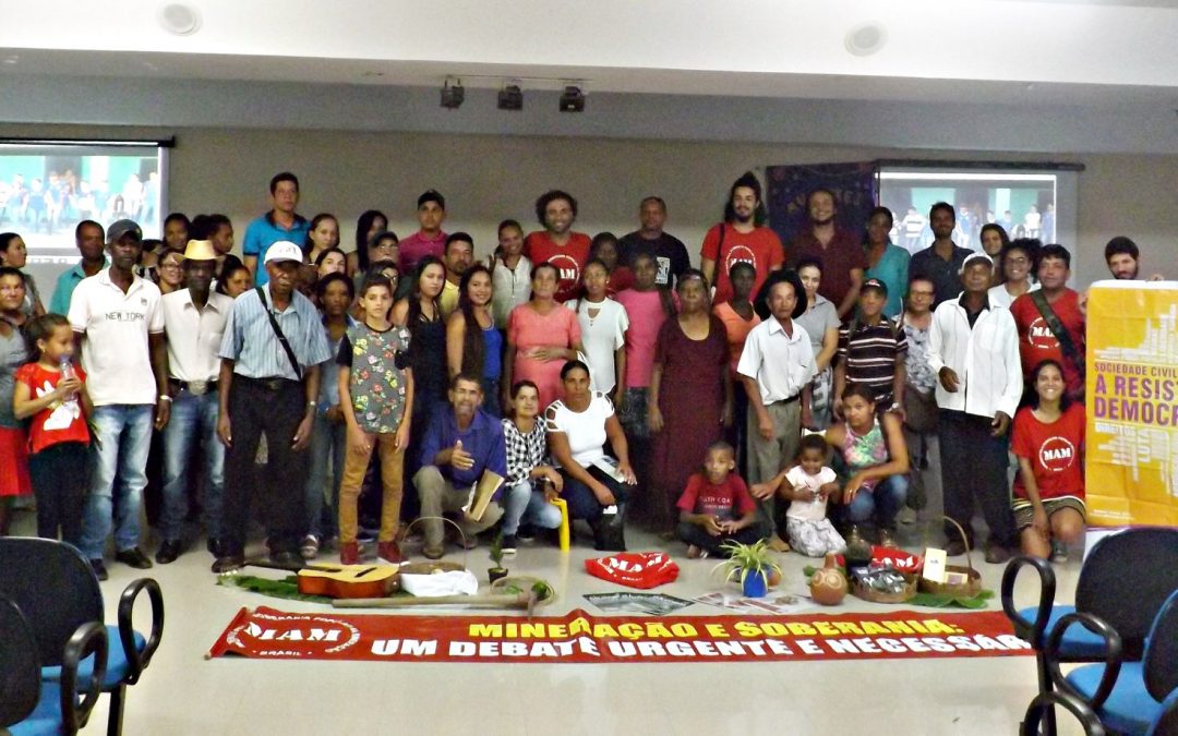 Carta da Assembleia Popular da Mineração em Caetité, Bahia