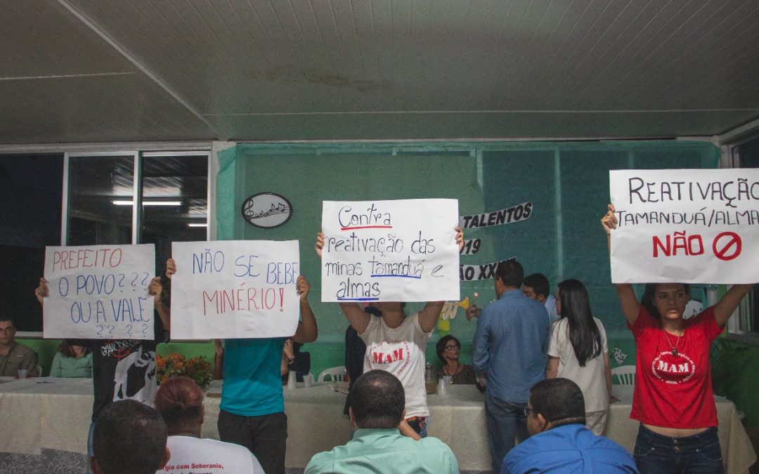 Moradores de Catas Altas (MG) dizem não à projeto de reativação da mina Tamanduá