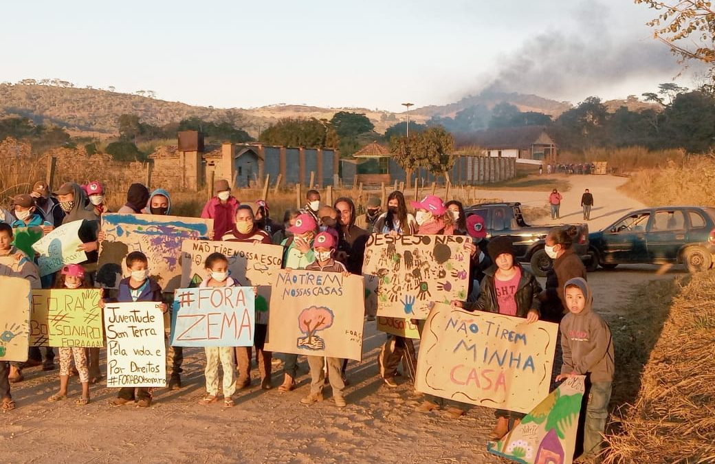 NOTA DE SOLIDARIEDADE AO QUILOMBO CAMPO GRANDE (MG)