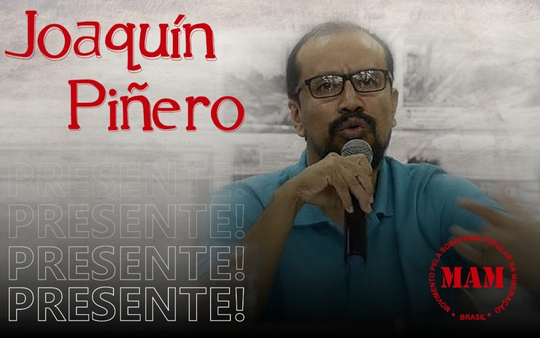 Carta de despedida a Joaquin Piñero, nosso Kima