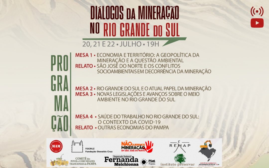 Contradições do setor mineral são abordadas em ‘Diálogos da Mineração no Rio Grande do Sul’