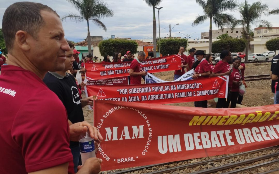 Comunidades de Licínio de Almeida (BA) realizam manifestação e Assembleia Popular para debater impactos da BAMIN na região