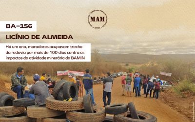 Um Ano de Resistência Contra a BAMIN: A Ocupação da BA-156