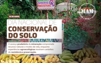 15 de Abril  – Dia Nacional de Conservação do Solo