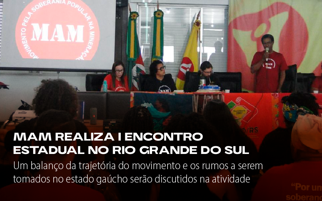 MAM realiza I Encontro Estadual no Rio Grande do Sul