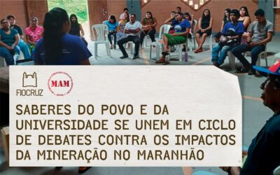 Saberes do povo e da universidade se unem em ciclo de debates contra os impactos da mineração no Maranhão