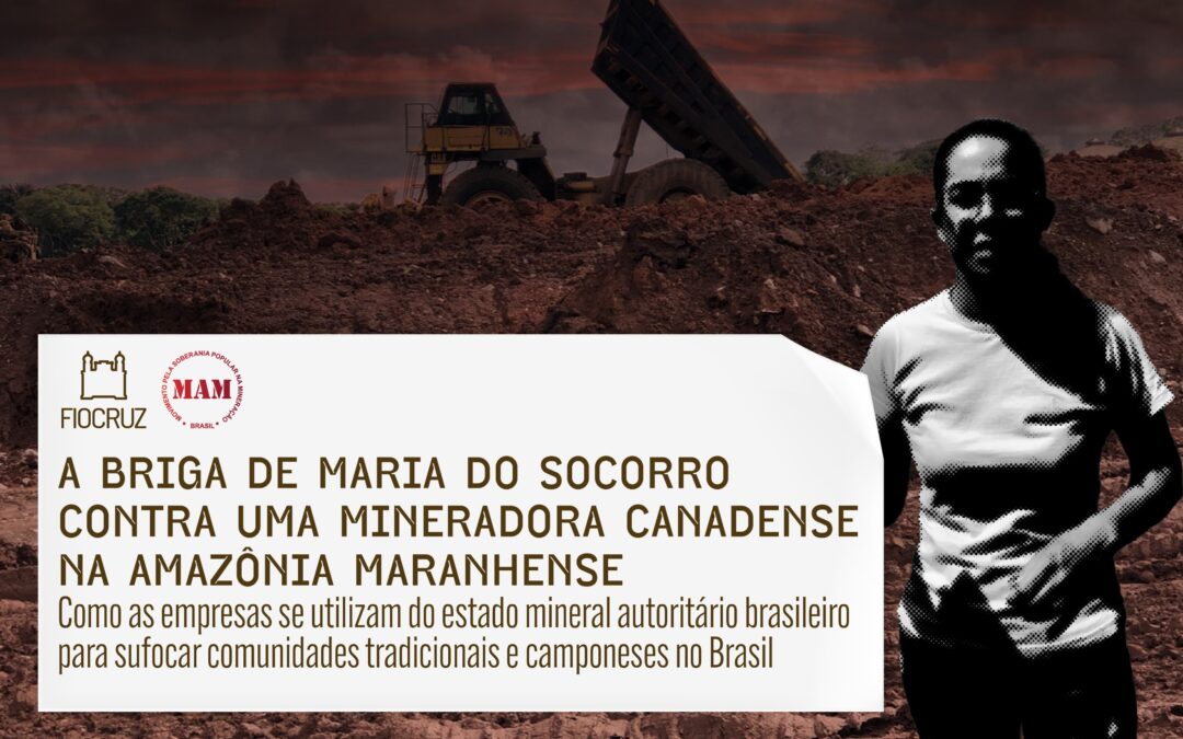 A briga de Maria do Socorro contra uma mineradora canadense na Amazônia maranhense