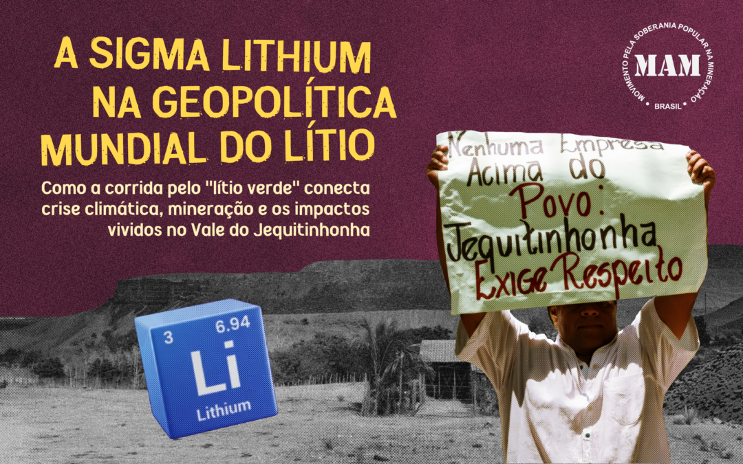 A Sigma Lithium na geopolítica mundial do lítio