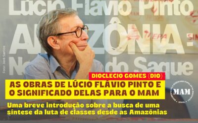 As obras de Lúcio Flávio Pinto e o significado delas para o MAM  – Uma breve introdução sobre a busca de uma síntese da luta de classes desde as Amazônias